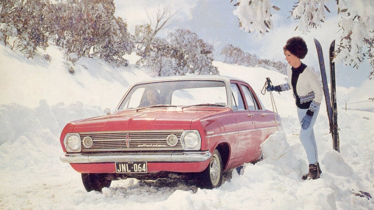 1970s Red Holden and Snow