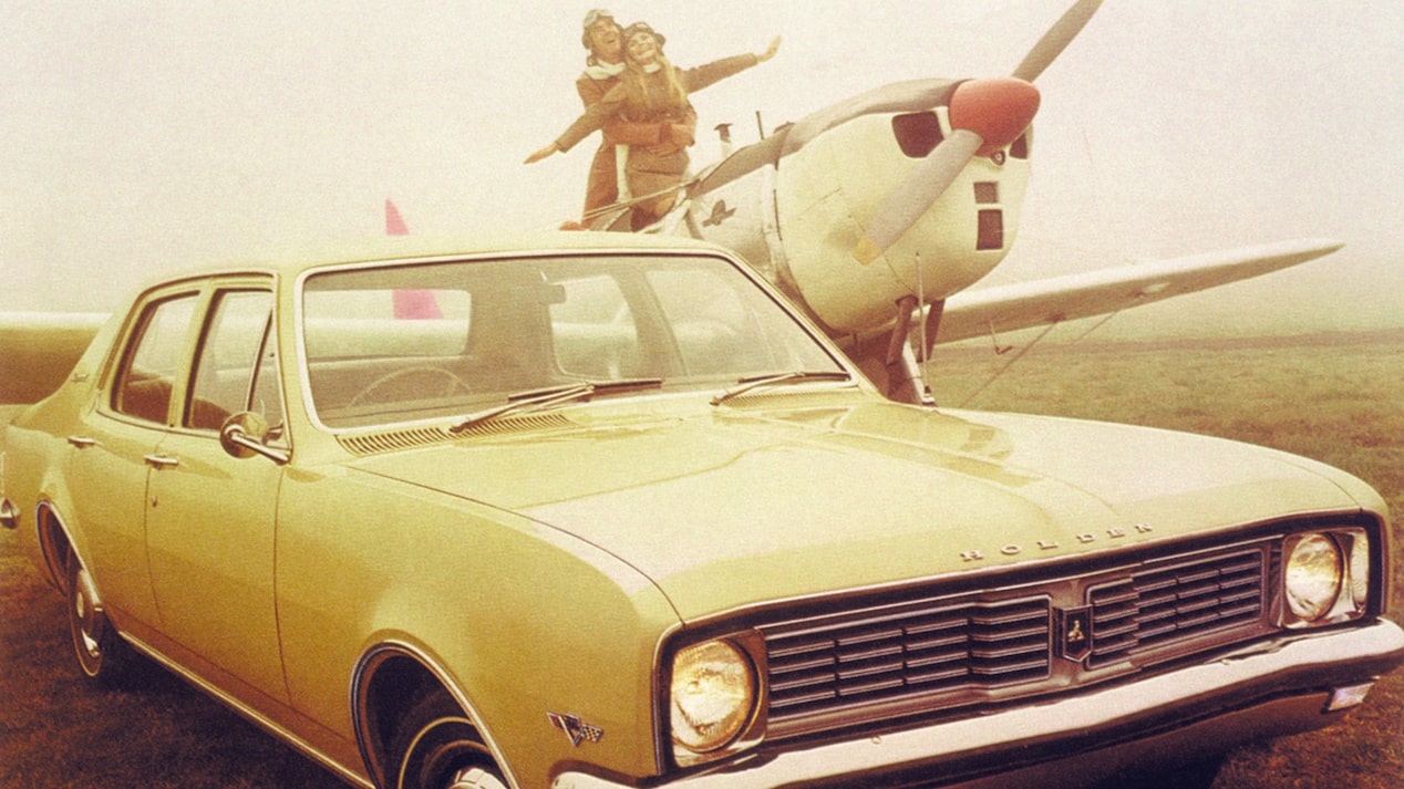 Holden Kingswood and Plane