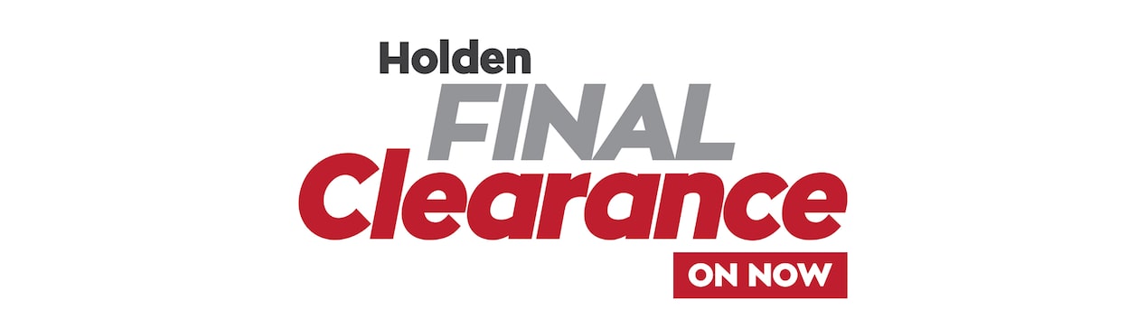 Holden Final Clearance Logo